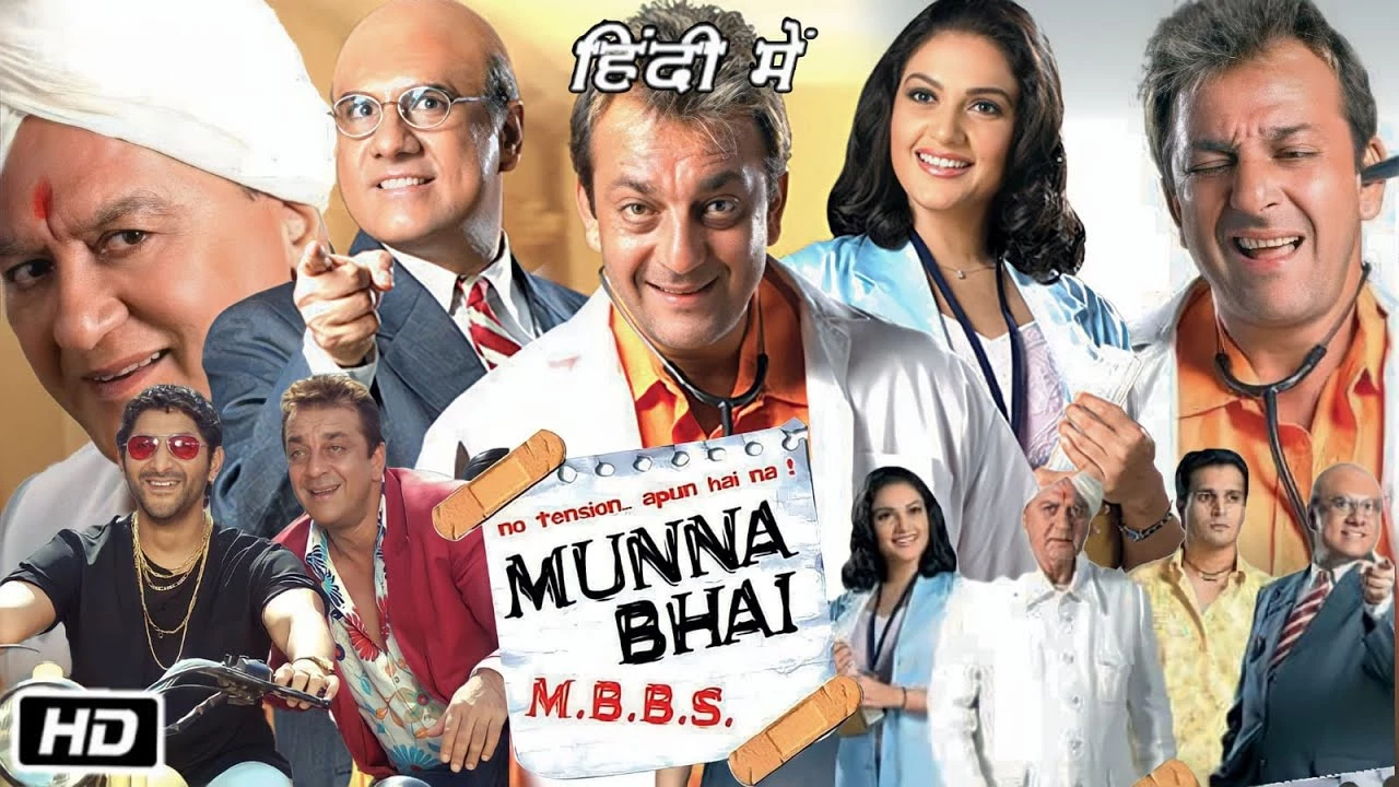 movies like 3 idiots - Munna Bhai M.B.B.S. (2003)
