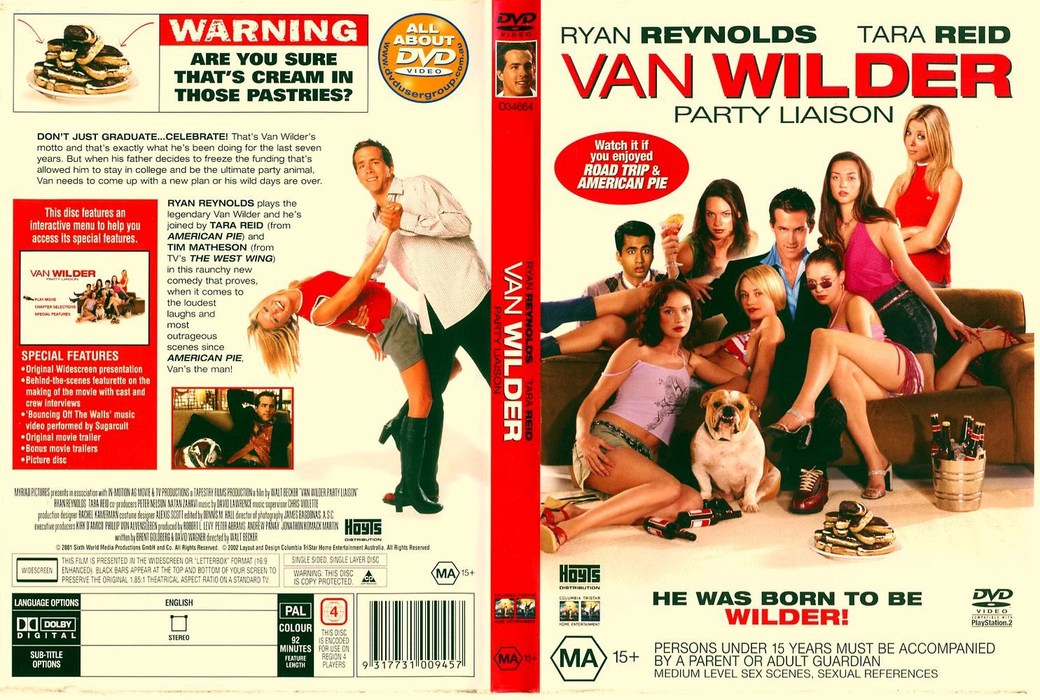 The Van Wilder: Party Liaison (2002) movies cast