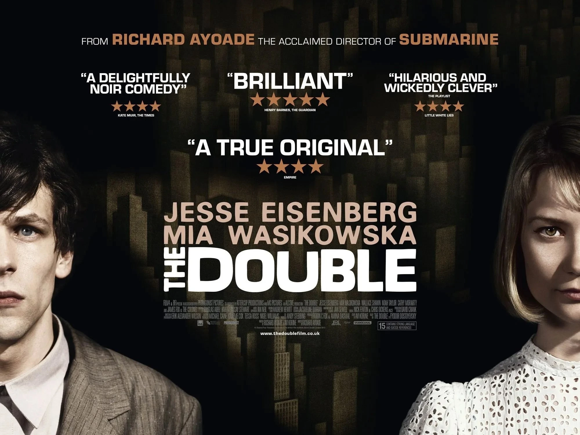 The Double (2013) - Movies like Black Swan