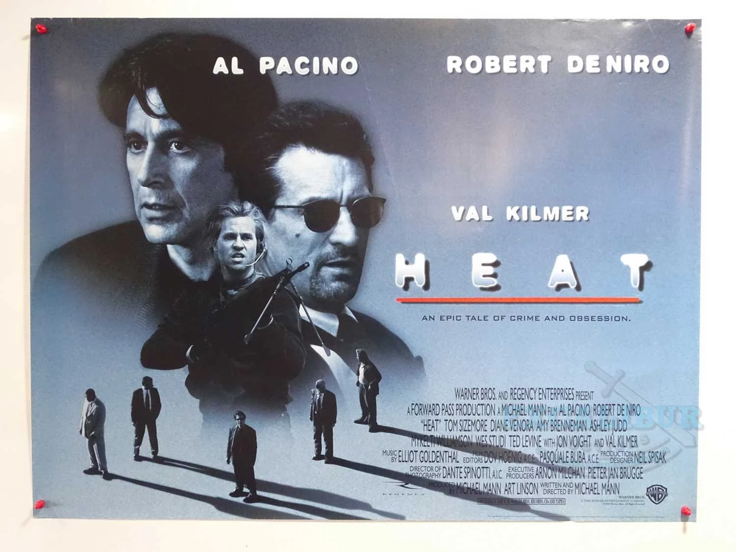 Heat (1995) - movies like Den of Thieves