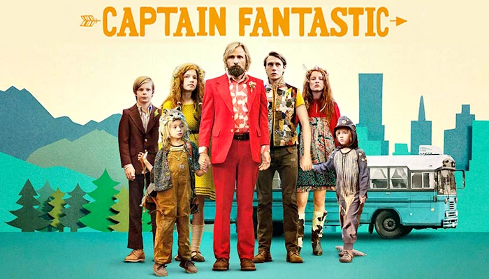 movies like little miss sunshine - Captain Fantastic (2016)